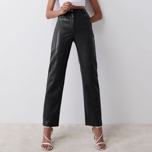 Aritzia Wilfred Melina Leather Pants